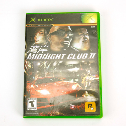 Xbox Midnight Club II (2003) with Manual