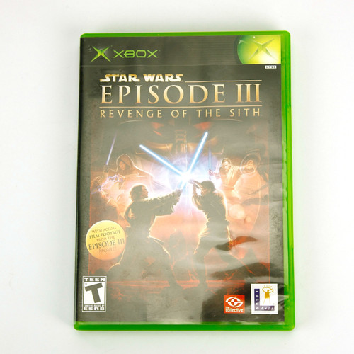 Xbox Star Wars Episode III: Revenge of the Sith (2005) with Manual