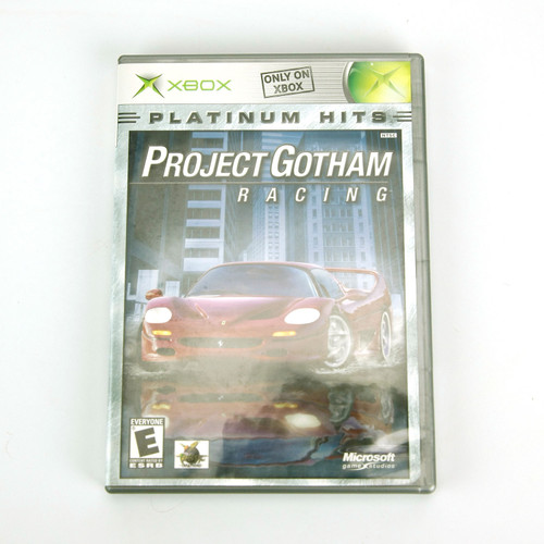 Xbox Project Gotham Racing (2001) with manual