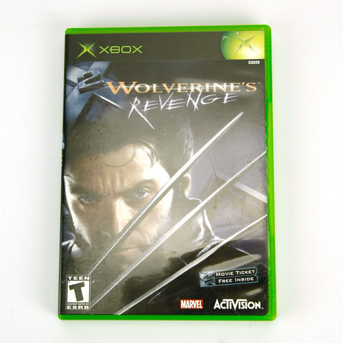 Xbox X2 Wolverines Revenge with Manual