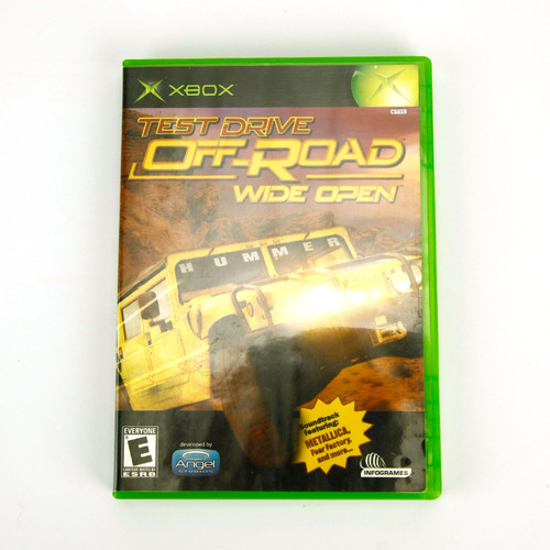 Xbox Test Drive Off-Road Wide Open (2002) with Manual