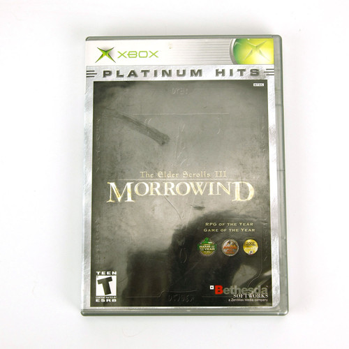 Xbox The Elder Scroll III: Morrowind with Manual and Map
