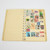2 Vintage Stamp Collecting Books with Stamps