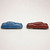 1940s Arcor Toys Futuristic Rubber Sedan Cars Lot of 2