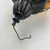 MCM Crackle Amber Hanging Chain Swag Lamp 1960s-70s Hollywood Regency