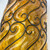 MCM Crackle Amber Hanging Chain Swag Lamp 1960s-70s Hollywood Regency