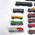 HO Scale Train Lot w/ 2 Working Engines, 10 Cars, Track, Building