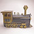 Vintage Locomotive Train Mailbox Metal Handmade