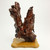 Burl Wood Organic Sculpture on Base 18" x 11.5" x 7.75"