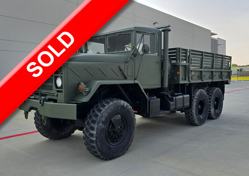 1990 BMY M923A2 5 Ton Cargo Truck -  New Engine