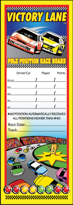 Racing Board - 40 line Board - 5 Pack