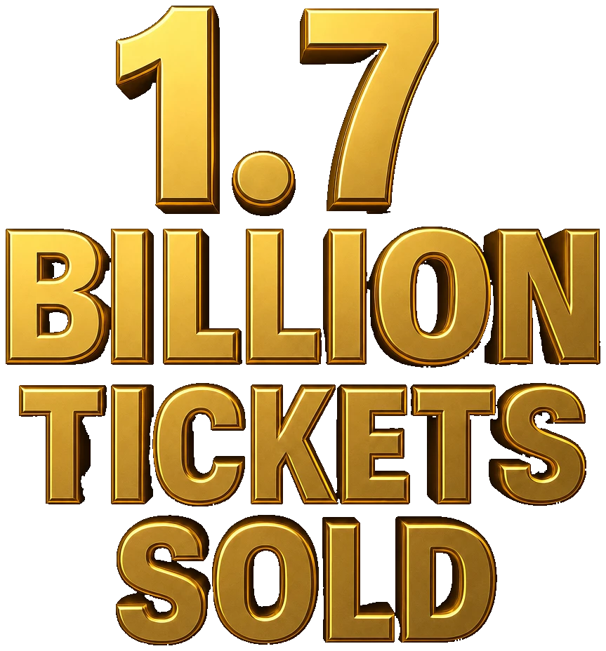 1.7 Billion Tickets Sold
