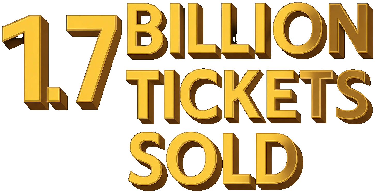 1.7 Billion Tickets Sold