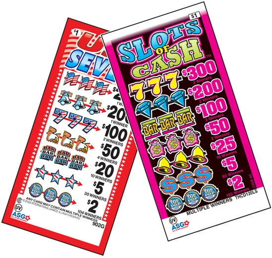 Two ASG pull tab tickets