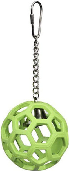 JW Pet Company Activitoys Hol-ee Roller Parrot Toy, 4 Inch Diameter