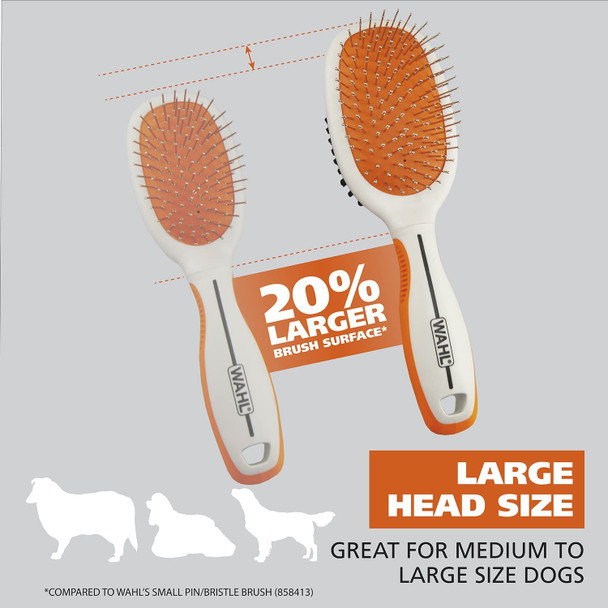 Premium Pet Double Sided Pin Bristle Brush