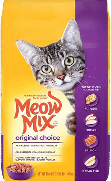 Meow Mix Original Choice Dry Cat Food (All option modifier)