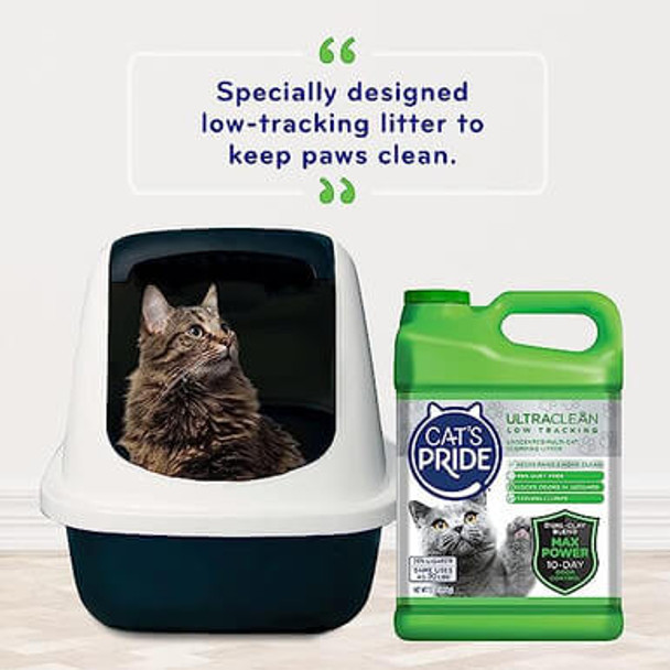 Cat's Pride Max Power UltraClean Low-Tracking Multi-Cat Clumping Litter 15 Pounds