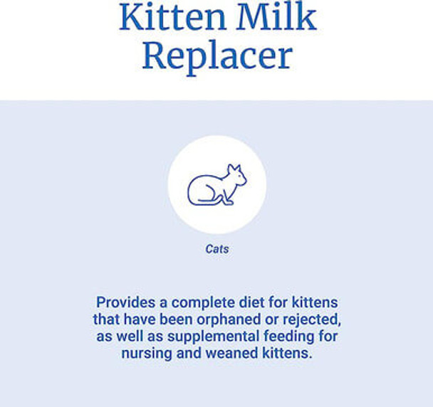 PetAg KMR Kitten Milk Replacer Powder 12 oz and 2 Pack Pet Nursing Kit
