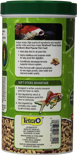 TetraPond Pond Sticks 3.53 Ounces, Pond Fish Food