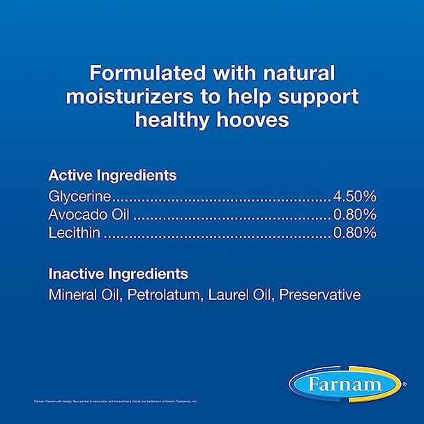 Farnam Horseshoer's Secret Deep-Penetrating Hoof Oil for Horses