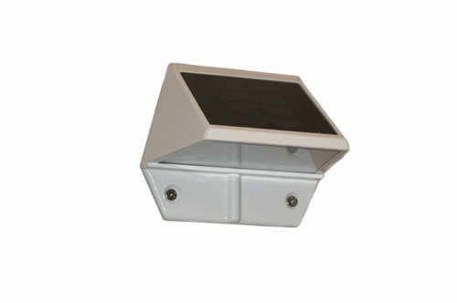 White Solar Deck Lights
