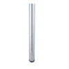 Bar height table legs 40-1/4" x 3-1/8" dia., brushed steel (satin chrome)