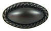 1-3/8" Austin Oval Knob - Oil-Rubbed Bronze