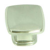 1-1/4" Square Providence Knob - Satin Nickel