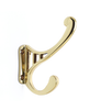 3-1/16" Prelude Coat Hook - Polished Brass