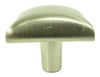 1-1/8" Square Bella Knob - Satin Nickel