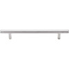 6-5/16" CTC Solid Bar Pull - Brushed Stainless Steel