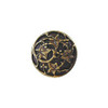 1-1/8" Dia. Ivy with Berries Knob - Antique Brass