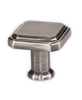 1-3/16" Square Knob - Vintage Nickel