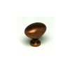1-5/16" Oval Knob - Weathered Copper