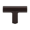 1-3/4" Lydia T Shape Knob - Oil Rubbed Bronze