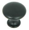 1-1/4" Dia. Round Cabinet Knob - Matte Black