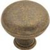 1-1/4" Dia. Oxford Antique Knob - Windover Antique