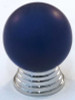 25mm Dia. Cobalt Blue Athens Round Knob