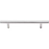 5-1/16" CTC Solid Bar Pull - Brushed Stainless Steel