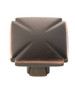 1-3/16"Square Bridges Cabinet Knob - Oil-Rubbed Bronze