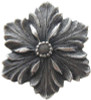 1-5/8" Opulent Flower Knob - Antique Pewter