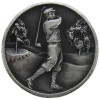 1-1/8" Dia. Gentleman Golfer Knob - Antique Pewter