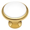 1-3/8" Dia. Tranquility Cabinet Knob - White