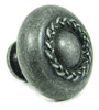 1-1/4" Dia. Round Rope Knob - Swedish Iron