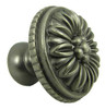 1-3/8" Dia. Round Dahlia Knob - Weathered Nickel