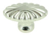 1-5/8" Oval Tuscany Knob - Satin Nickel