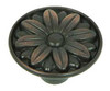 1-1/4" Dia. Round Mayflower Knob - Oil-Rubbed Bronze