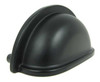 3" CTC Traditional Style Cup Pull - Matte Black