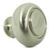 1-1/4" Dia. Round Ring Manhatten Knob - Satin Nickel